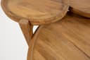 Berlijn salontafel, set van 3, Smooth Natural - My Sons