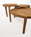 Berlijn salontafel, set van 3, Smooth Natural - My Sons
