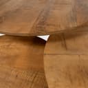 München salontafel rond, set van 3, Smooth Natural - My Sons