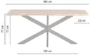 Eetkamertafel 180, Nebel Table Collection - My Sons