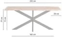 Eetkamertafel 210, Nebel Table Collection - My Sons
