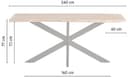 Eetkamertafel 240, Nebel Table Collection - My Sons
