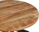 Eetkamertafel rond Ø130, Peru Rough Table Collection - My Sons