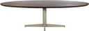 Eetkamertafel 190, ovaal, poot Beige, Mango Brown Walnut - My Sons