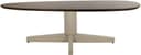 Salontafel 130, organisch, poot Beige, Mango Brown Walnut - My Sons
