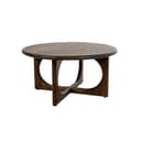 Salontafel Ø80, Mango Brown Walnut, Zodiac Collection - My Sons