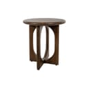 Bijzettafel Ø50, Mango Brown Walnut, Zodiac Collection - My Sons