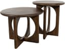 Bijzettafel Ø50, Mango Brown Walnut, Zodiac Collection - My Sons