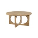 Salontafel Ø80, Acacia Groovy Natural - My Sons