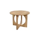 Salontafel Ø60, Acacia Groovy Natural - My Sons
