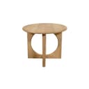 Salontafel Ø60, Acacia Groovy Natural - My Sons