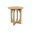 Bijzettafel Ø50, Acacia Groovy Natural - My Sons