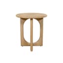 Bijzettafel Ø50, Acacia Groovy Natural - My Sons