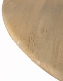 Bijzettafel Ø50, Acacia Groovy Natural - My Sons