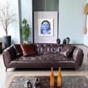 Bank Chesterfield Capetown Africa Leder - Zitform