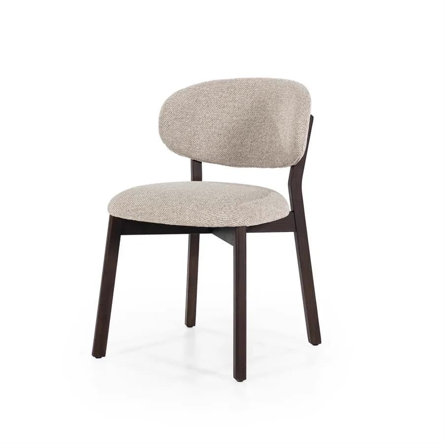 Stoel Mikky bruin - taupe Moon - Eleonora