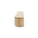 TV meubel Josh 240 cm - naturel - Eleonora