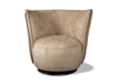 Draaifauteuil Bernd bergen stof - Zitform