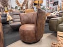 Draaifauteuil Bern | Africa leder - Zitform