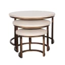 Salontafel Madison Sand | 70 cm | set van 3 - Starfurn