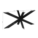 Matrixpoot | ovaal/rechthoek | Black - Starfurn
