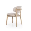 Stoel Mikky naturel - taupe Moon - Eleonora