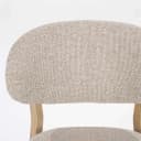 Stoel Mikky naturel - taupe Moon - Eleonora