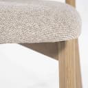 Stoel Mikky naturel - taupe Moon - Eleonora