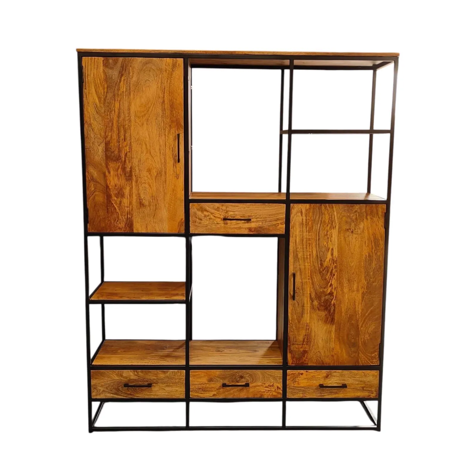 Vakkenkast Utah naturel XXL - Mokana Furniture