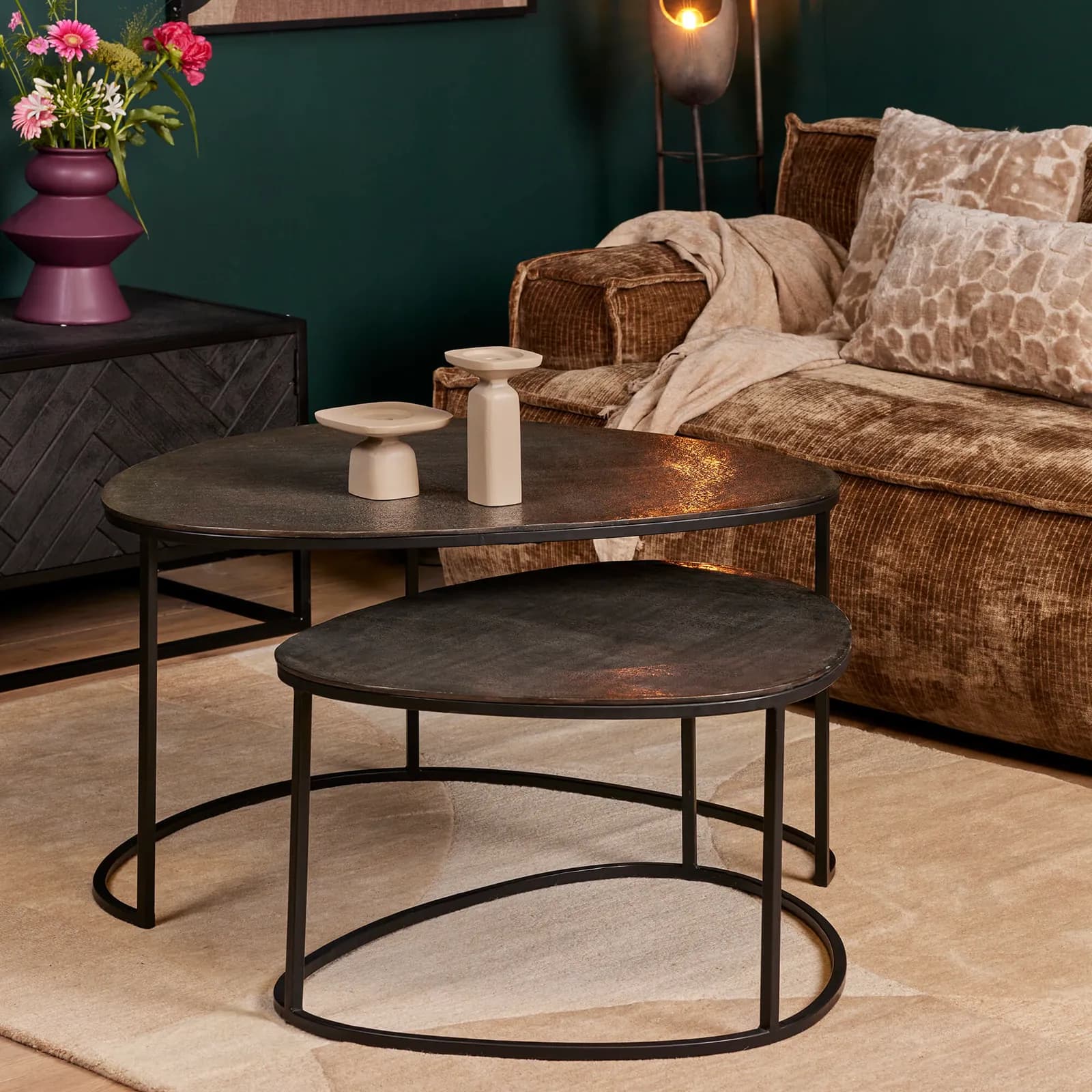 Salontafel Lana | 65 cm | Set van 2 - Starfurn