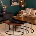 Salontafel Raley | 100 cm | Set van 3 - Starfurn