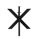 Matrixpoot | ovaal/rechthoek | Black - Starfurn