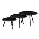 Salontafel Ohio Black | 70 cm| set van 3 - Starfurn