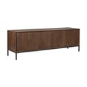 Tv meubel Madison Brown 165 cm mangohout in bruin Mokana - Starfurn
