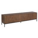 Tv meubel Madison Brown 210 cm mangohout in bruin Mokana - Starfurn