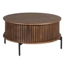 Salontafel Madison Brown | 80 cm | Rond, detailfoto 9 - Starfurn