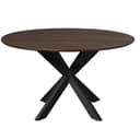 Eettafel Madison Brown | 150 cm | Poot Black, detailfoto 3 - Starfurn