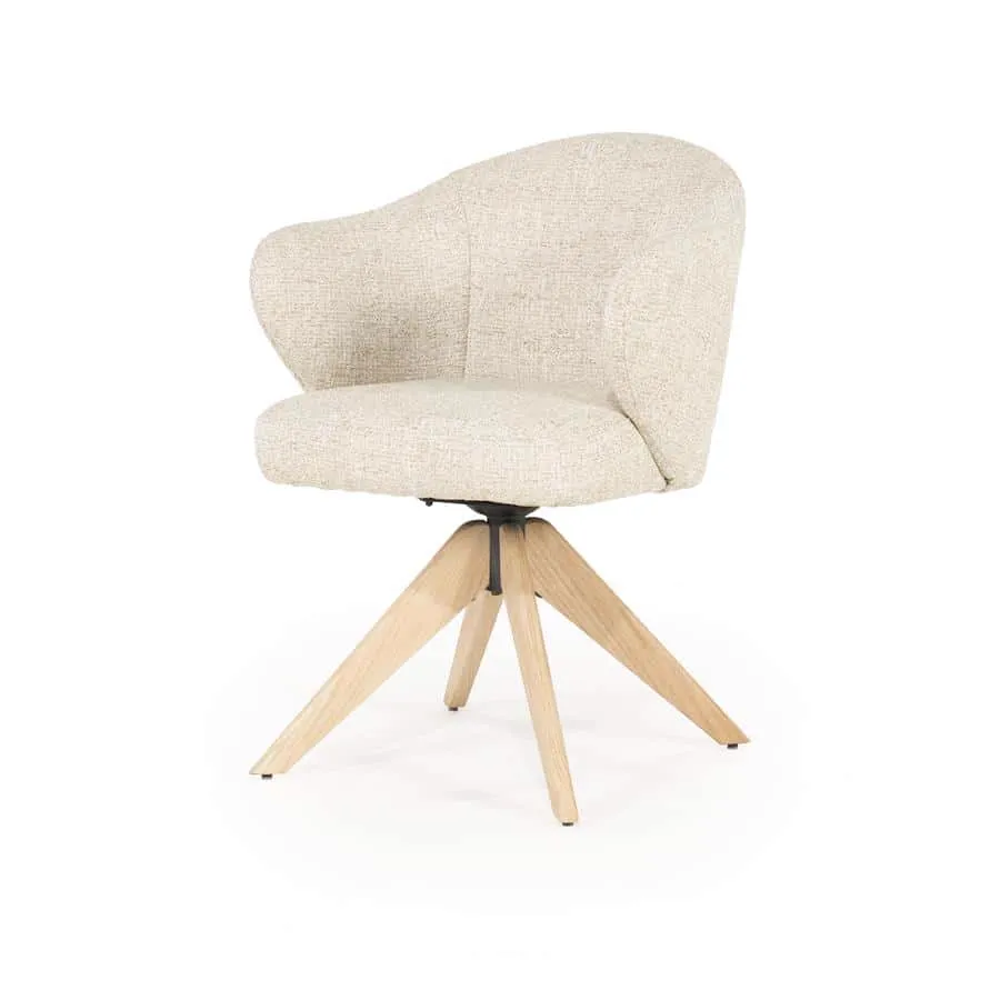 Stoel Connor naturel - beige Donna - Eleonora