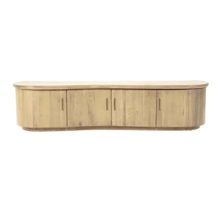 TV meubel Josh 180 cm - naturel - Eleonora