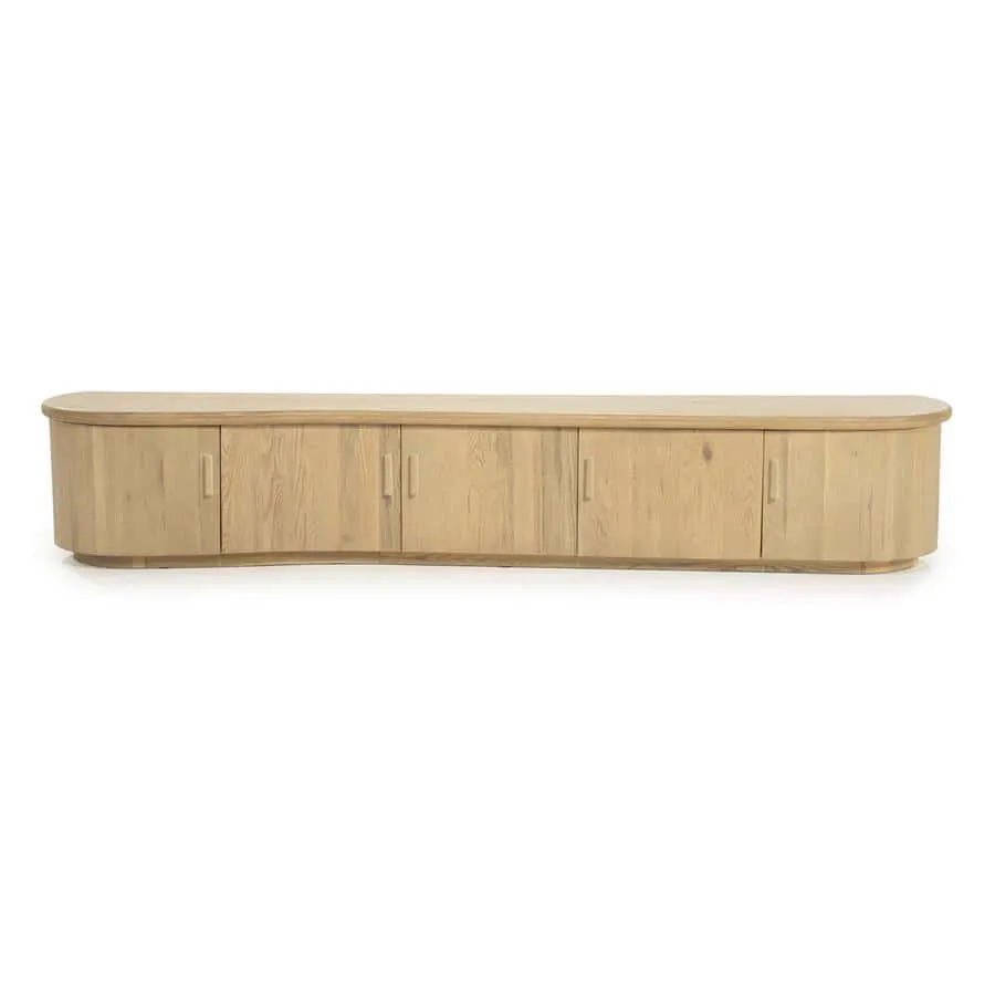 TV meubel Josh 240 cm - naturel - Eleonora