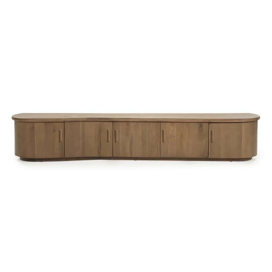 TV meubel Josh 240 cm - bruin - Eleonora
