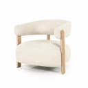 Fauteuil Lola - beige Hush - Eleonora