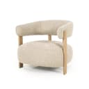 Fauteuil Lola - taupe Hush - Eleonora