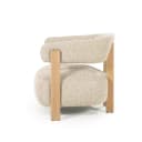Fauteuil Lola - taupe Hush - Eleonora