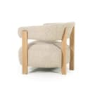 Fauteuil Lola - taupe Hush - Eleonora