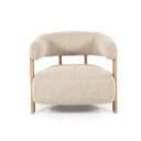 Fauteuil Lola - taupe Hush - Eleonora