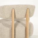 Fauteuil Lola - taupe Hush - Eleonora