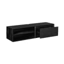 Zwevend tv meubel Ambiance Black | 120 cm - Starfurn