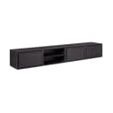 Zwevend tv meubel Ambiance Black | 200 cm - Starfurn