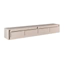 Zwevend tv meubel Ambiance Taupe | 200 cm - Starfurn